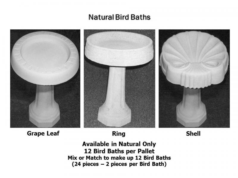 Natural Bird Baths