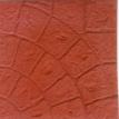 16" 1/4 Cobblestone Red